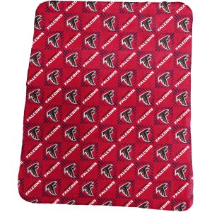 Atlanta Falcons 60'' x 50'' Repeating Pattern Fleece Throw Blanket