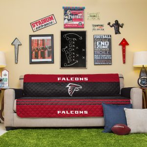 Atlanta Falcons Black Sofa Protector