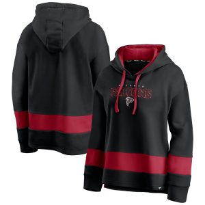 Atlanta Falcons Women’s Colors of Pride Colorblock Pullover Hoodie