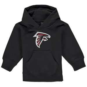 Atlanta Falcons Toddler Team Logo Pullover Hoodie – Black