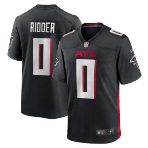 Men’s Atlanta Falcons Desmond Ridder Nike Black 2022 NFL Draft Pick Game Jersey