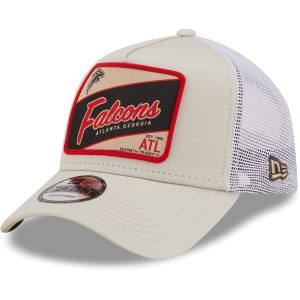 Men’s Atlanta Falcons New Era A-Frame Trucker 9FORTY Snapback Hat