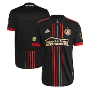 adidas Atlanta United FC Black 2021 The BLVCK Kit Authentic Jersey